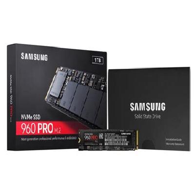 Samsung 960 PRO 1TB NVMe M.2 SSD MZ-V6P1T0BW