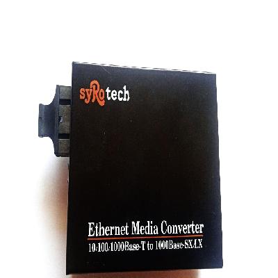 Syrotech Single Mode Single Fiber Media Converter 10100 Mbps GOMC-BI3503-20