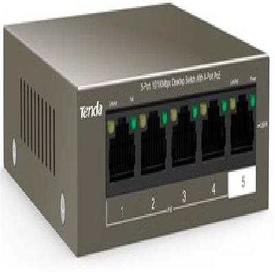 Tenda TEF1105P 5-port 10 100Mbps Unmanaged Switch with 4 POE Ports 1105P