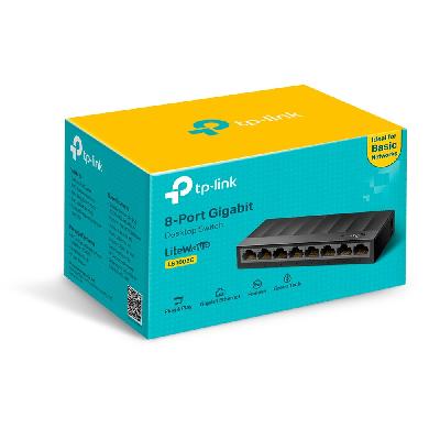 TP-Link LS1008 8-Port 10100Mbps Desktop Switch