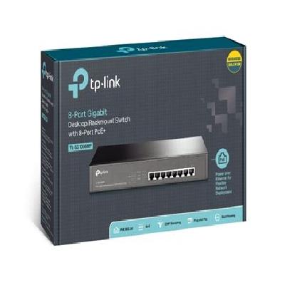 TP-Link TL-SG1210P 10-Port Gigabit Desktop Switch With 8-Port POE 