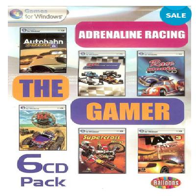 6 CD Pack The Gamer Adrenaline Racing