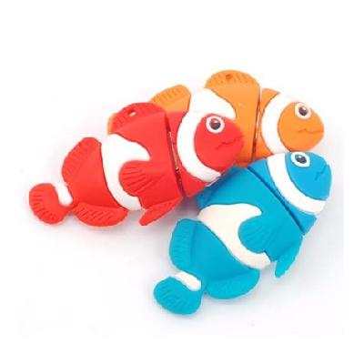 Microware - 4Gb Fish Shape Nemo Designer Pen Drive