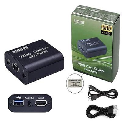 Microware HD60 Video Game Capture Card Device with Video Recorder, Full HD 1080P Live Streaming