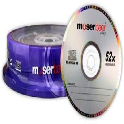 Moser Baer Blank CD-R