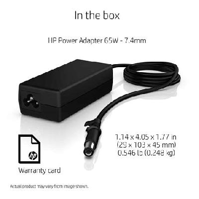 HP 65W 7.4mm Non EM AC Adapter
