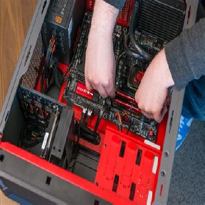 Assembled CPU
