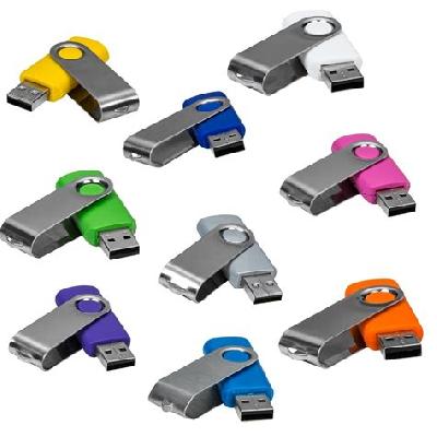 Multi Metal Swivel Pen Drives