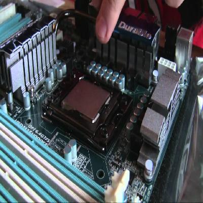 New Assembled CPU