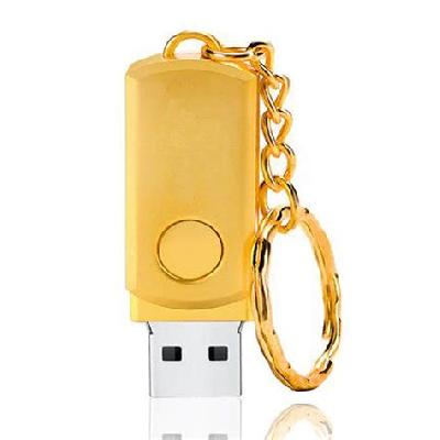USB 2.0 Metal Swivel Pen Drive