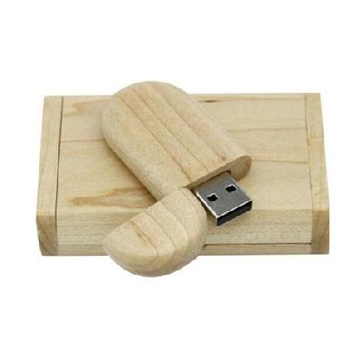 Wayona Wooden Swivel Pen Drive