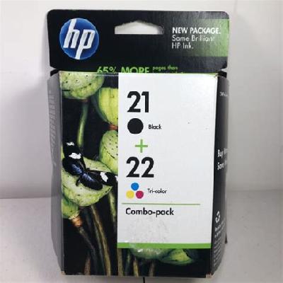 HP 21 And HP 22 Color Inkjet Cartridges