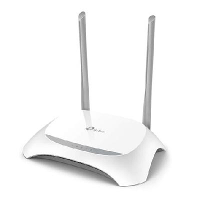 White Wireless Router