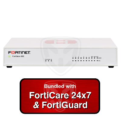 60E Fortinet Forti Gate Bundle Firewall