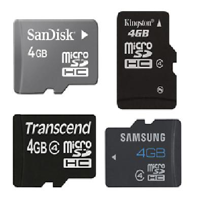 4GB Micro SD Card Transcend