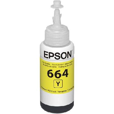 Epson 664 YL Ink Bottle (Yellow) - 70 ml