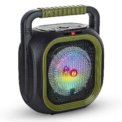 Zoook Rocker Chrome Metal Bluetooth Speaker With TF