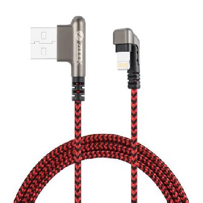 Zoook ZF-Posh World's First Rugged Hybrid 2 in 1 Magic USB Cable - Single Connector for Android and
