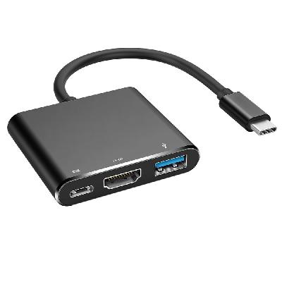 Microware 4 In 1 USB 3.1 Type-C Multiport Adapter HUB