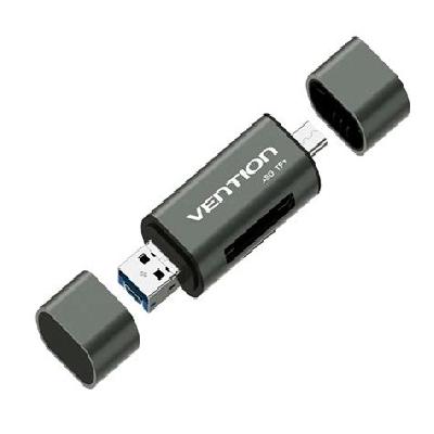 Viboton 3-In-1 USB 3 0 USB C Micro USB Card Reader