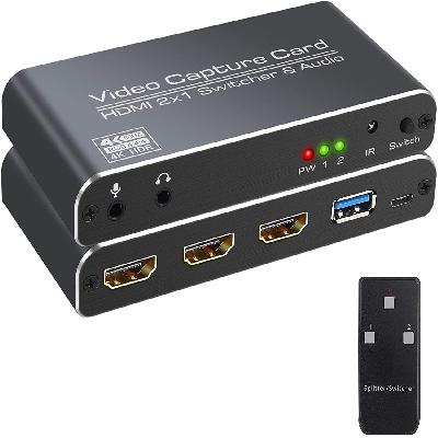 Viboton USB 3.0 2.0 HDMI Game Capture Card