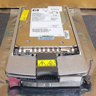 HP 72.8GB 15K RPMM-Ultra 320 SCSI Server Hard Disk