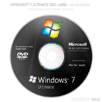 Microsoft Window 7 CD