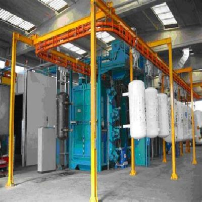 Shot Blasting I-Beam Overhead Conveyor