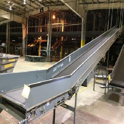 Flat Belt Material Handling Conveyor