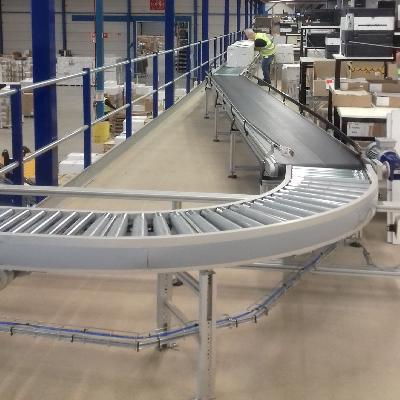 Roller Belt Conveyor