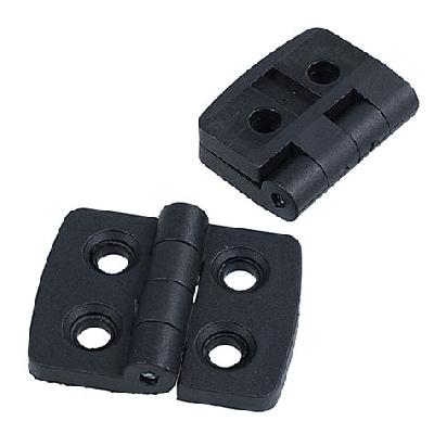 Black Plastic Hinges