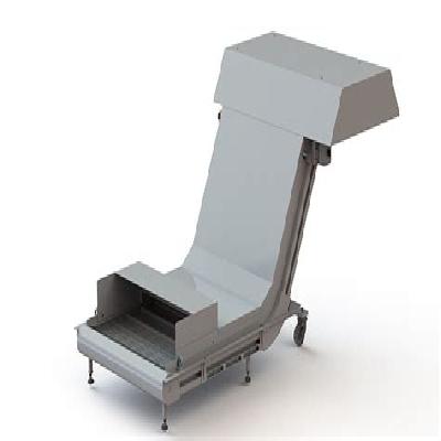 Hinge Belt Conveyor With Coolant Tank