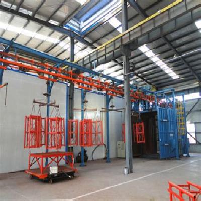Shot Blasting I Beam Overhead Conveyors