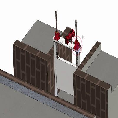 Dam Gate Opening Screw Jack