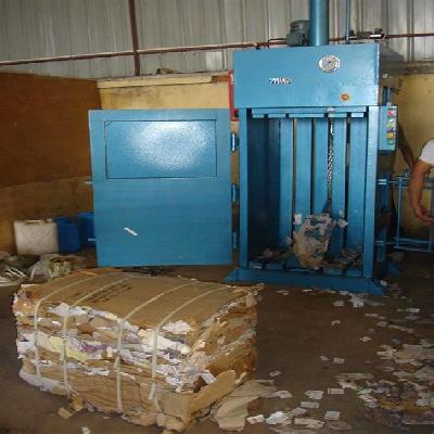 Single Container Paper Waste Hydraulic Bailing Press