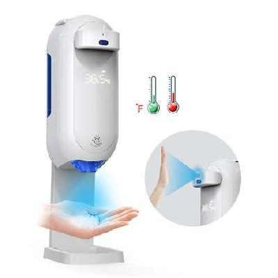 Automatic Hand Sanitizing With Temperature Measurement
