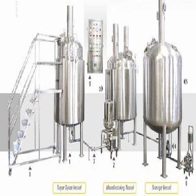 Liquid And Syrup Section Equipment