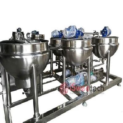 Syrup Preparation Plant 1000 Liter Per Batch