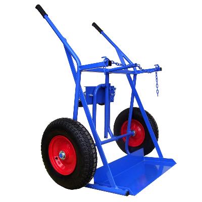 Double Gas Cylinder Trolley