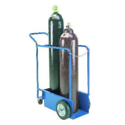 Double Gas Cylinder Trolley Oxygen 