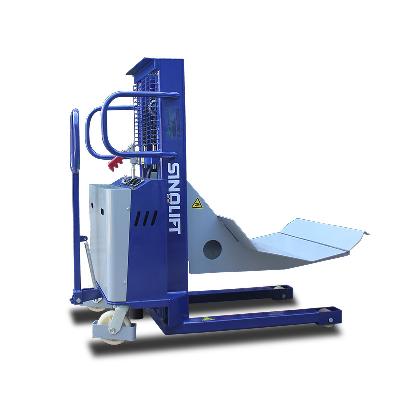 Electric paper reel stacker