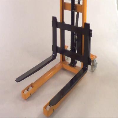 hydraulic boom stacker