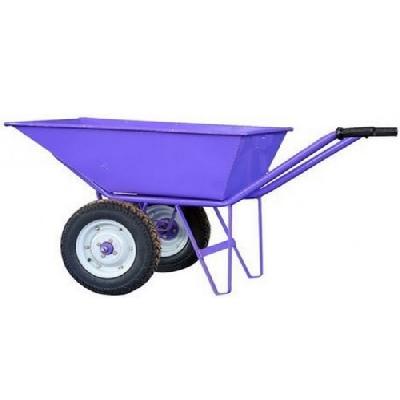 MS Double Wheel Barrow Trolley