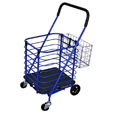 Stainless Steel Shopping Trolley