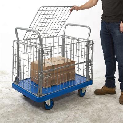 Wiremesh Platform Trolley