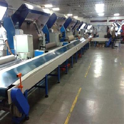 Fabric Roll  Packing Belt Conveyor