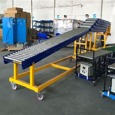 Telescopic Gravity Roller Conveyor