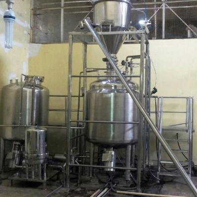 Liquid Syrup Mixing Plant