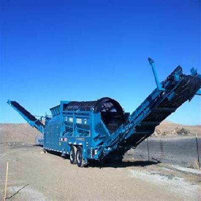 Mobile Solid Waste Segregation Plant