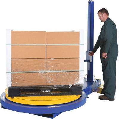 Semi Automatic Stretch Wrapping Machines